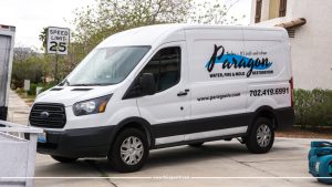 Paragon Restoration Work Van